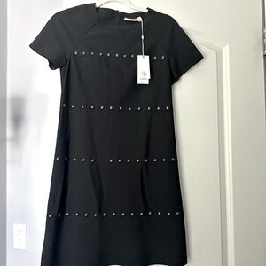 Tory Burch Black Dress with Stud Accents. Never been worn. Good quality & comfy